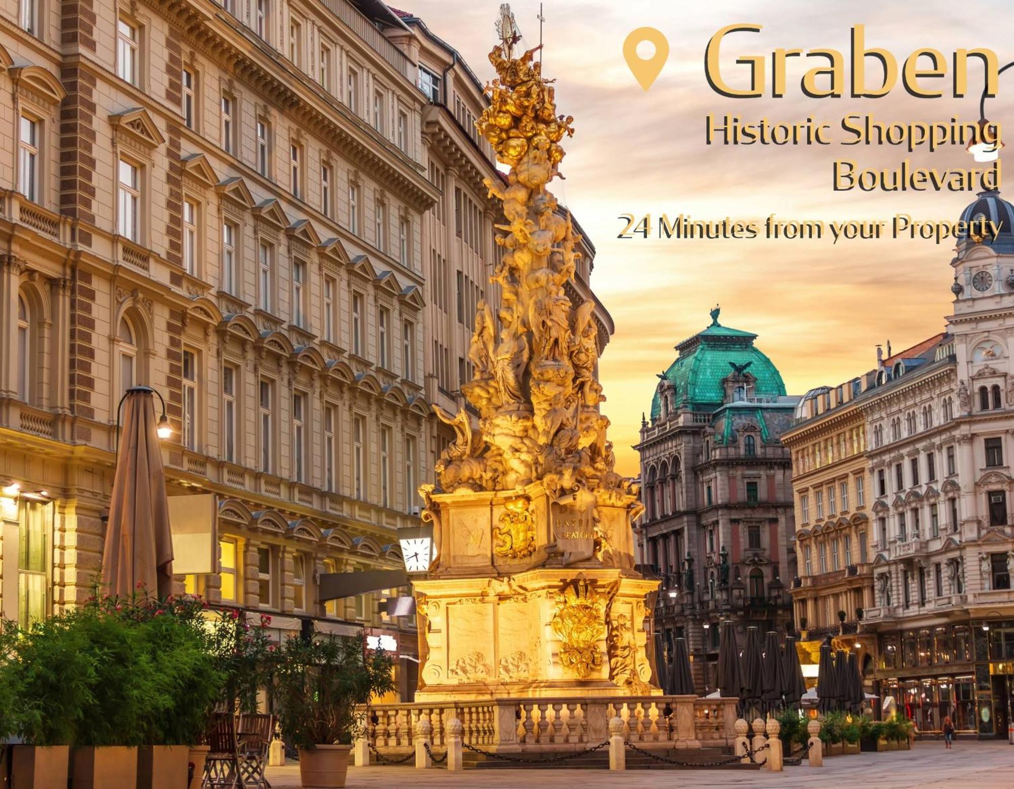 Welcoming 2Br Apt. Near Danube & Millenium Tower Wien Exteriör bild